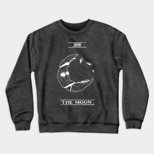 Tarot: The Moon - inverse Crewneck Sweatshirt